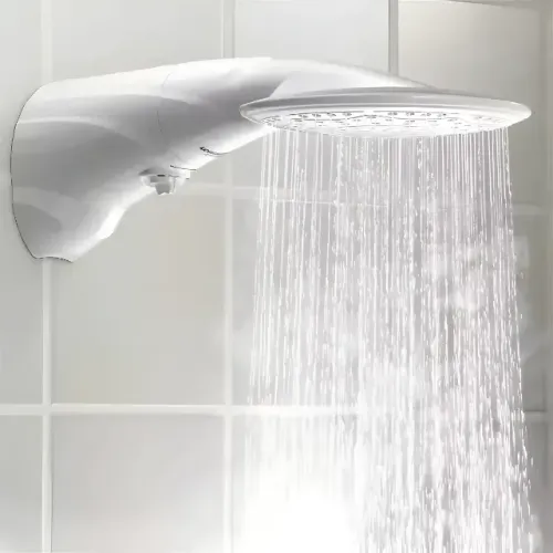 Chuveiro Lorenzetti Advanced Turbo Multi C/ Pressurizador Cor Branco Potência 7.5 Kw