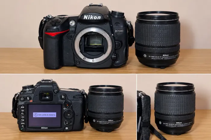 NIKON D7000+LENTE 18-105mm