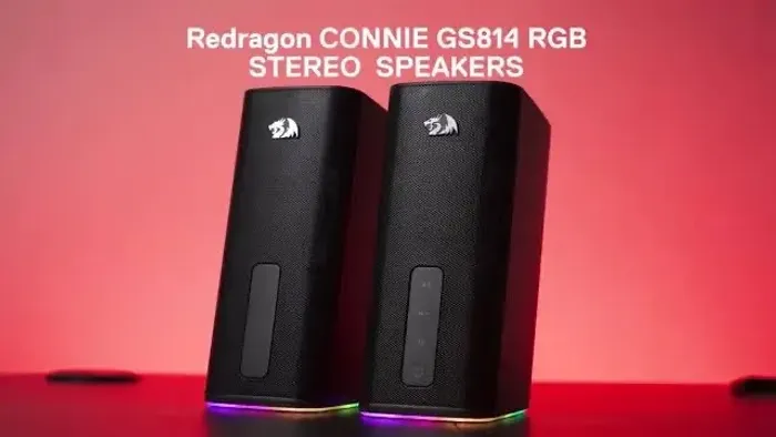 Caixa de Som Para PC Gamer Redragon Connie GS814