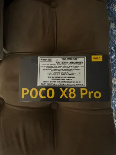 Poco x8 pro lacrado na caixa mais Samsung a36 256gb zero novo, troco os dois por iPhone