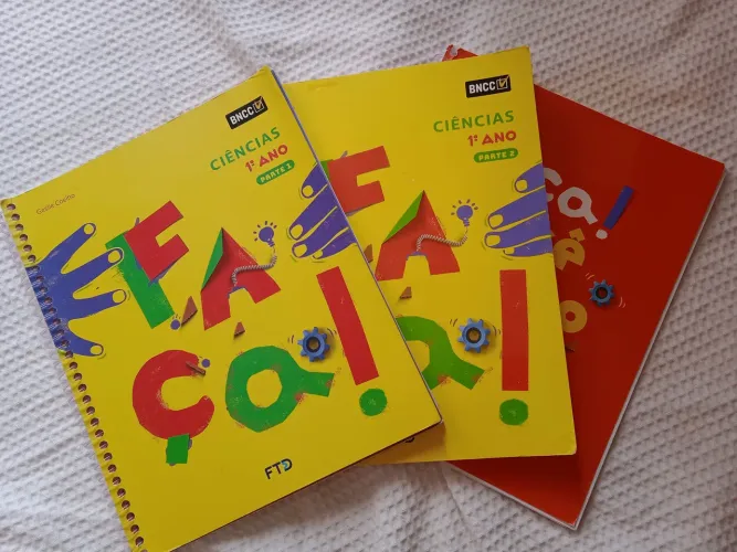 Livro Faça! de Ciências 1° ano USADO