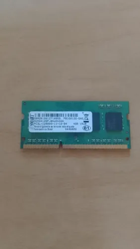 Memória RAM Notebook DDR3 4GB 1600MHz Smart