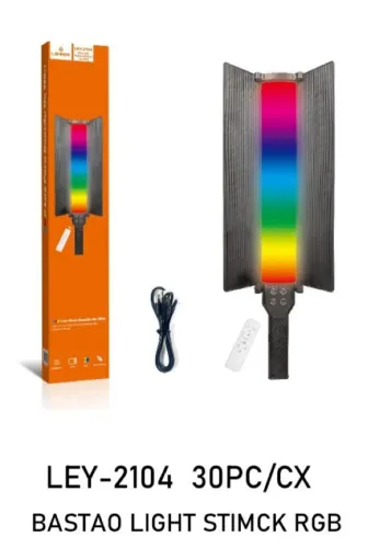 bastão de led para fotos e vídeos 