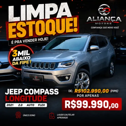 Jeep Compass Longitude 2.0 4X2 Flex 16V Aut. 2021