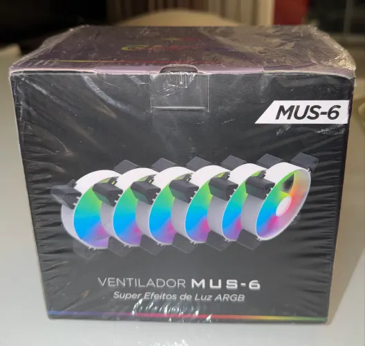 Kit de Ventoinhas Gamer (Fans ARGB) NOVO NA CAIXA