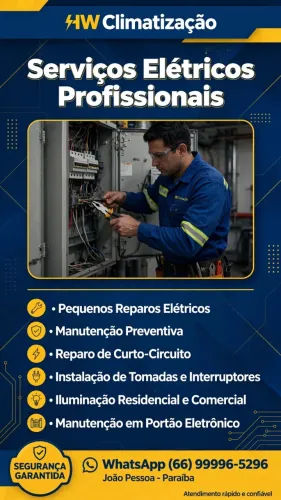 Serviços elétricos e motor eletrônico 