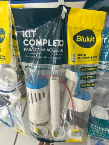 KIT BLUKIT MECANI COMPL C/ACION DUPLO CROM Leia a descrição