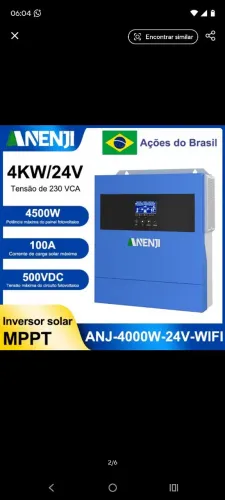 Inversor híbrido anejin