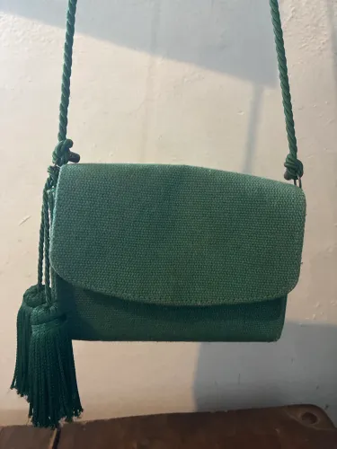 Bolsa pequena verde Via Mia