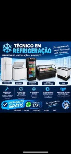 Técnico em refrigeração