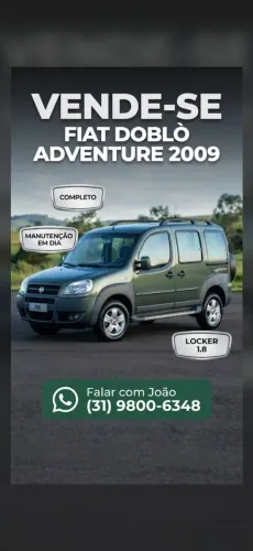 Fiat Doblo Adv/adv Tryon/locker 1.8 Flex 2009