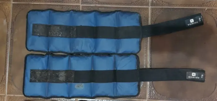 Par de caneleira de peso Domyos 5 kg cada