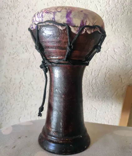 Tambor Marroquino de Cerâmica