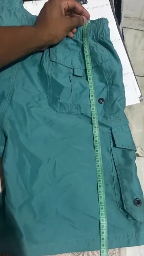 Short Cargo Verde com Forro - Ousado - Manequim 38-40