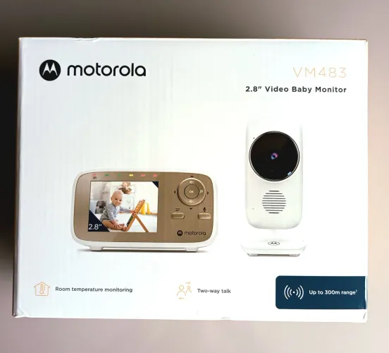 Babá Eletrônica Motorola VM483 - Tela 2,8 - Novo na Caixa