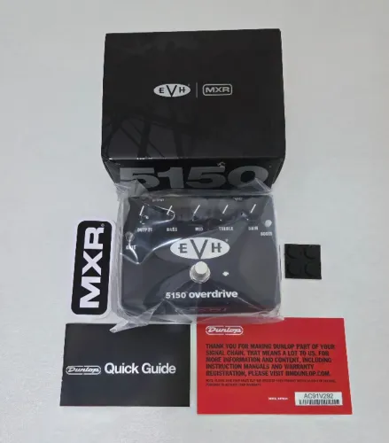 Pedal Guitarra Mxr 5150 EVh Overdrive Zerado