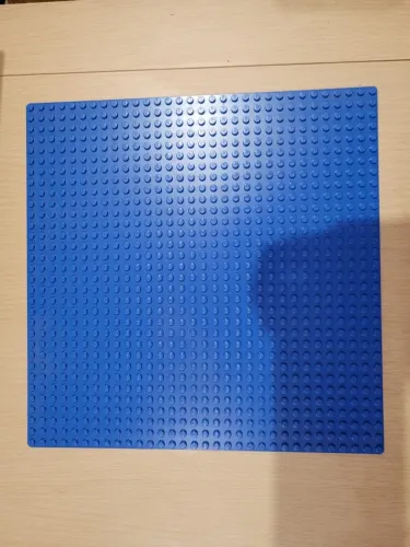 Base de contrução Lego - 4 Verde, 2 azul e 2 branca