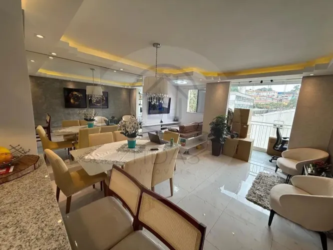 ApartamenTop de 69m, planta de 3 quartos sendo 1 suíte, varanda e 1 vaga na Freguesia do Ó