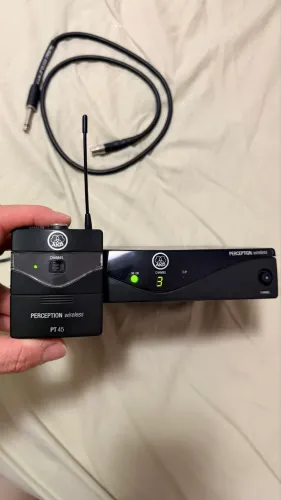 AKG Perception Wireless para Instrumentos - Som Profissional sem Fio!