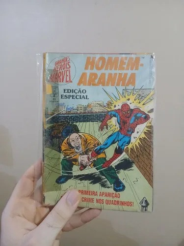 Hqs formatinho Marvel Homem Aranha