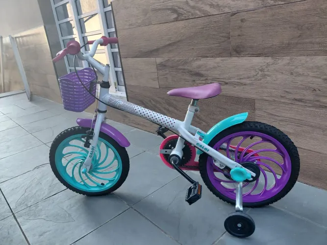 Bicicleta caloi Cecí aro 16 infantil
