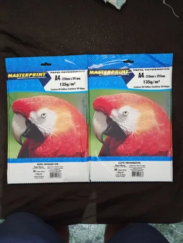 Papel lacrado fotográfico Master print 135g 100 folhas