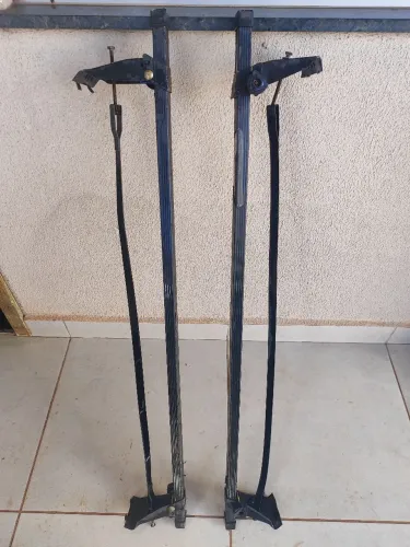 Rack de teto par completo universal antigo tipo calha ( gol , Voyage (quadrados ), Fusca ,