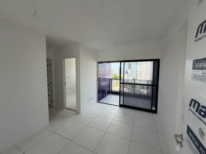 SERÁ ENTREGUE EM JUNHO. APARTAMENTO 02 QTS, 01 SUÍTE, 1 WC SOCIAL, VARANDA, SALA 2 AMBIENT