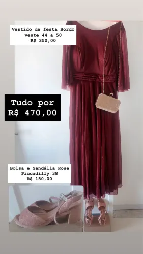 Vestido de Festa Casamento Madrinha