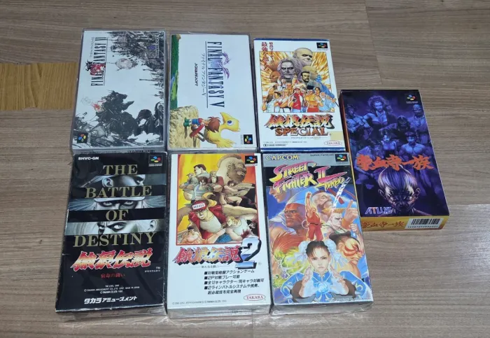 Lote jogos SNES cib + powe instinct