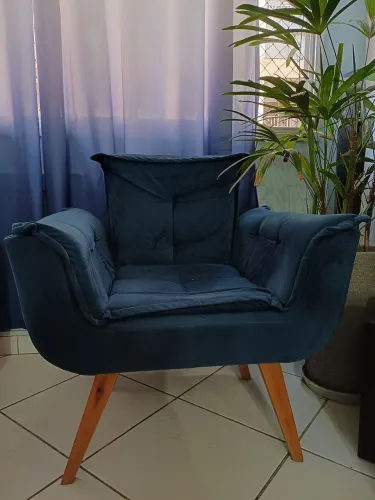 Poltrona decorativa para sala