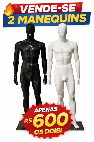 2 Manequins para exposição 