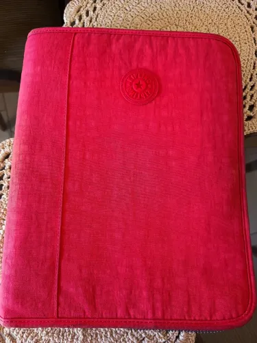 Fichário Kipling original Rosa