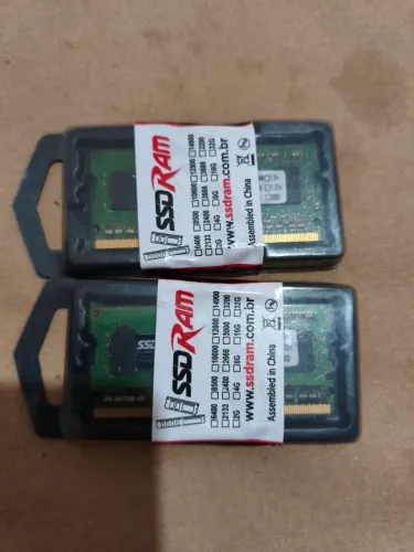 Kit de  memória ram 4gb cada 1333 MHz para notebook 