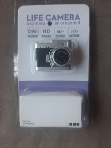Mini câmera fotográfica