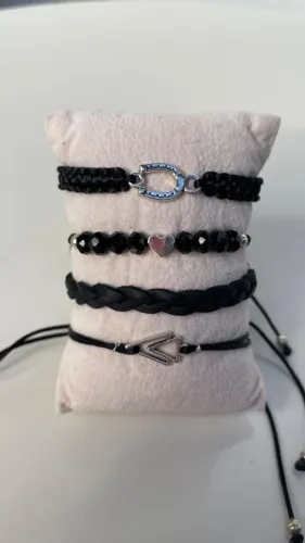 Kit pulseira macrame