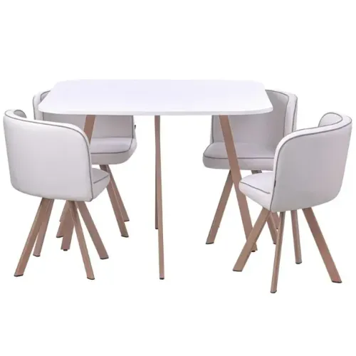 CONJUNTO JANTAR PIZZA C/4 CADEIRAS HC