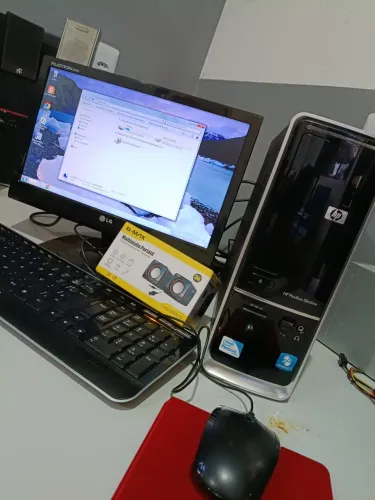 Mini Pc completo Hp dual core