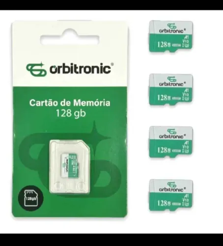 Cartão de memória 128GB , tipo 10 U3 Orbitronic