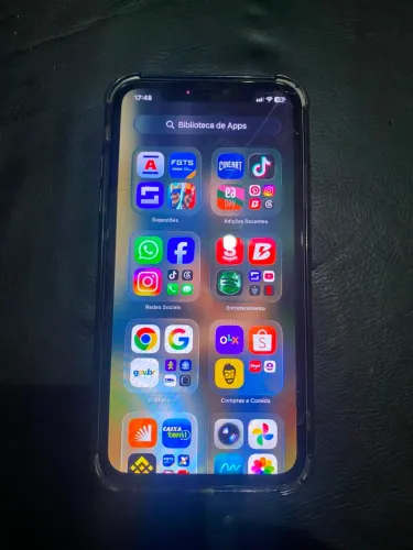 iPhone 11 64GB tela trincada bateria original