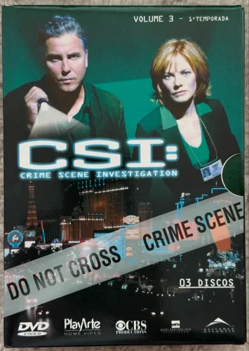 DVD CSI 1ª temporada volume 3 (3 discos)