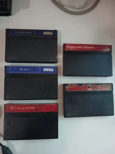 Lote Cartuchos Master System