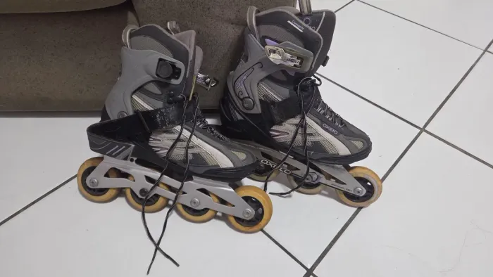 Patins Oxelo + bolsa de transporte