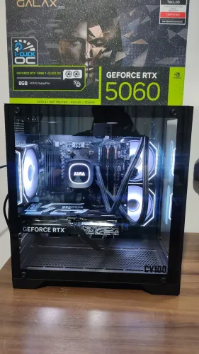 PC gamer RTX 5060/32gb memória ram ddr4/Ryzen 5 5600/B550/SSD NVME