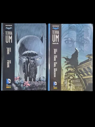 HQ Batman Terra um Vol 1 e 2 (Capa Dura)