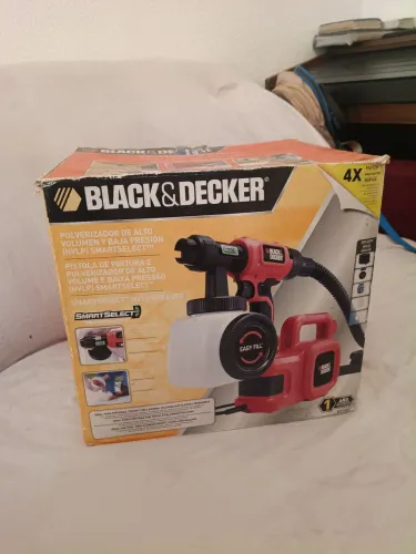 Pulverizador de tinta Black e decker 