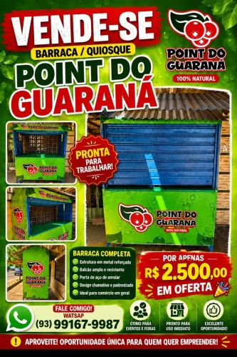 Carrinho de guaraná