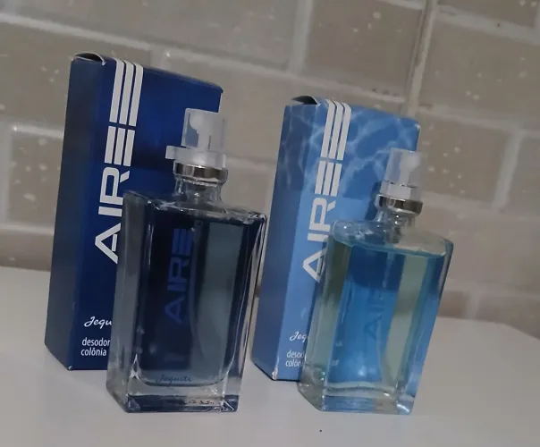 Perfume Masculino Jequiti Aire Azure e Aire Azure Intense.