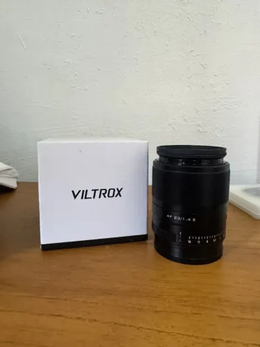 Lente 23mm Viltrox F 1.4 APSC SONY