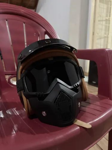 Capacete Custom Café racer